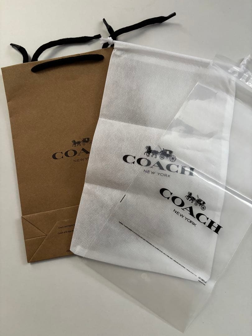 【訳あり】COACH 花柄 長財布 ホワイト