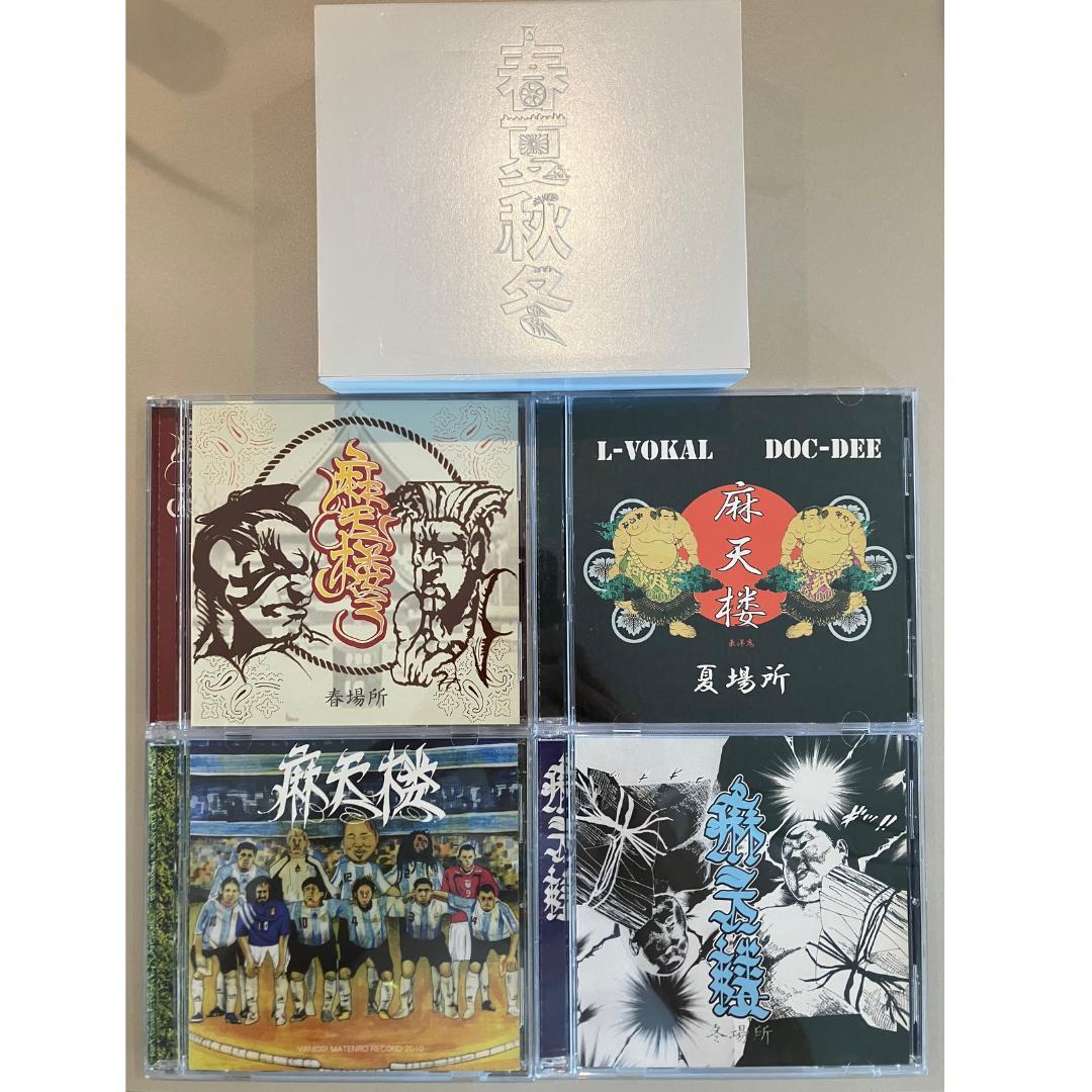 L-VOKAL & DOC DEE 摩天楼BOX 春夏秋冬 スリーブケース CD