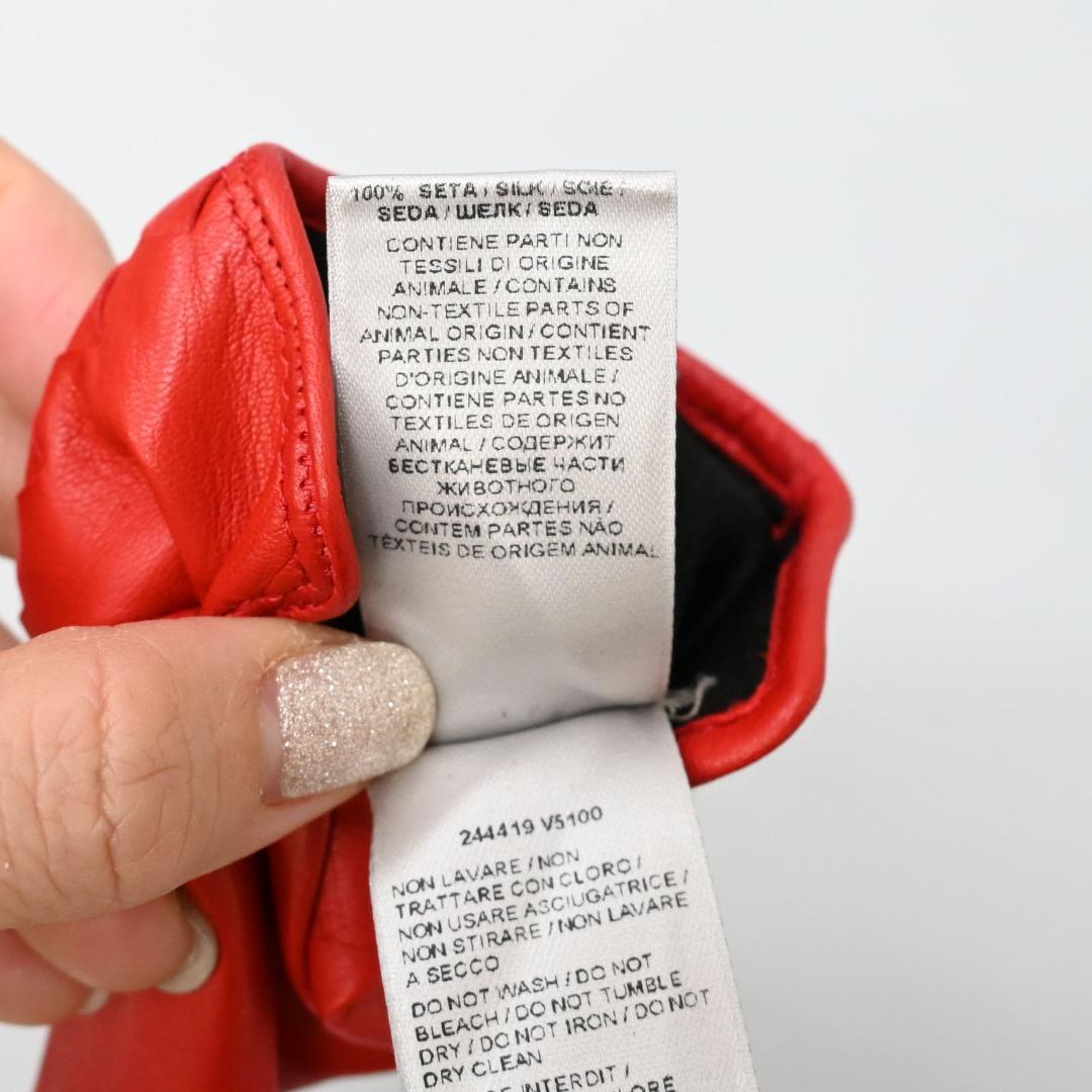 ■ 48256★冬 ボッテガヴェネタ イントレチャート 手袋 グローブ”