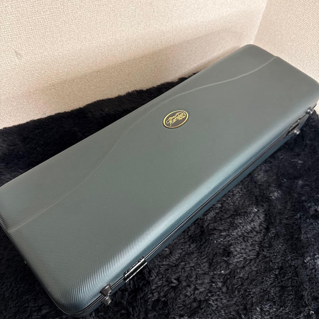 レアカラー Kaerntner ソプラノサックス 管楽器 シルバー ケース付属