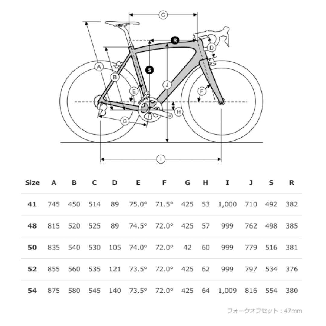 RIDLEY x-night 50cmフレーム