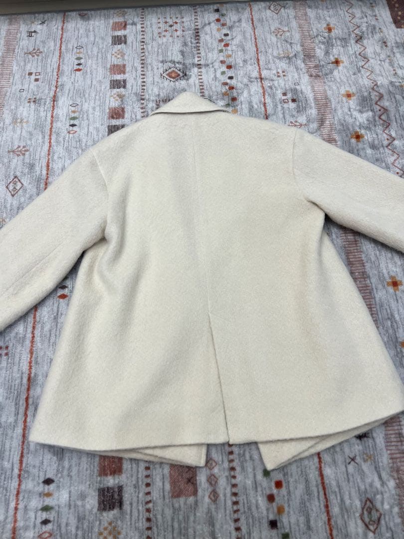 オーバーサイズウールシャギージャコット