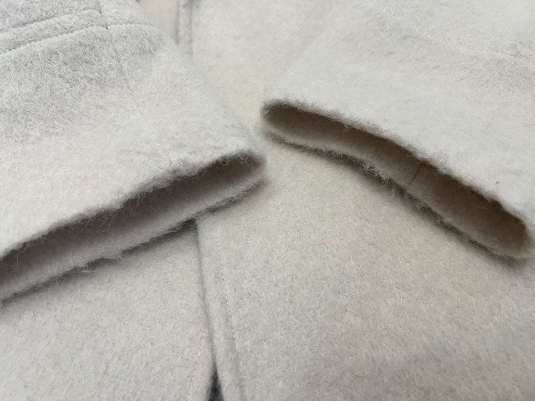 オーバーサイズウールシャギージャコット