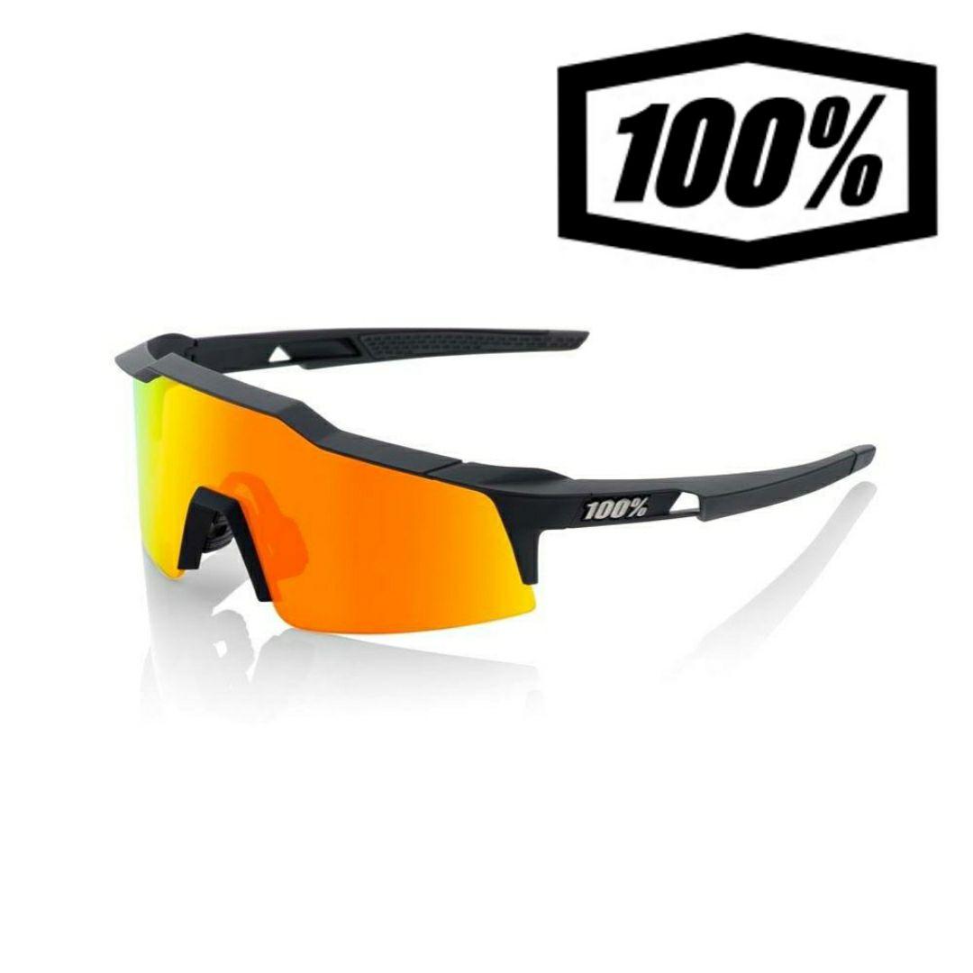 100％ Speedcraft SL ブラック ワンハンドレッド サングラス