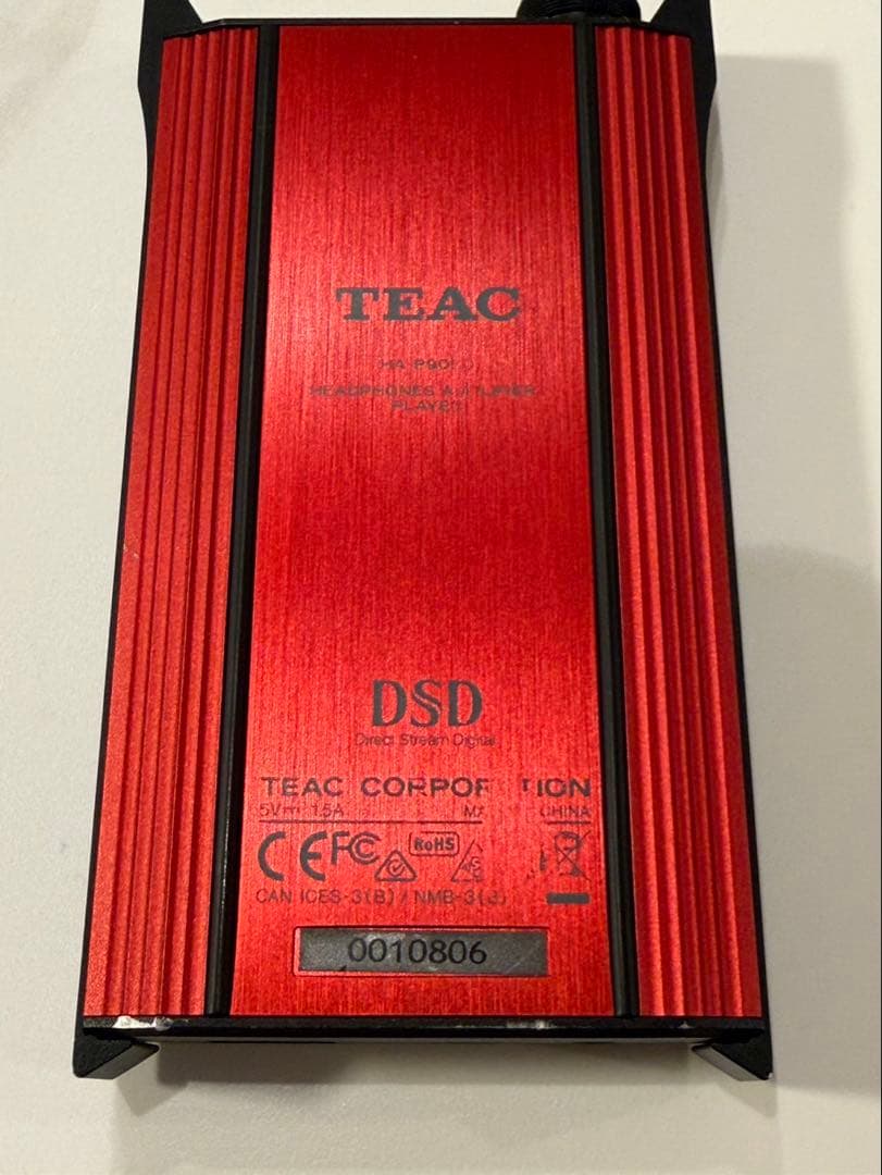 充電用ACコード付 HA-P90SD-R TEACティアック