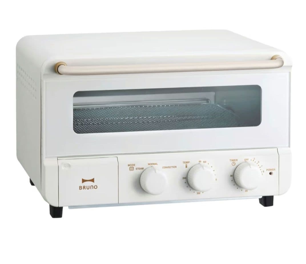 【新品未開封】BRUNO　スチーム＆ベイクトースター　 ホワイト
