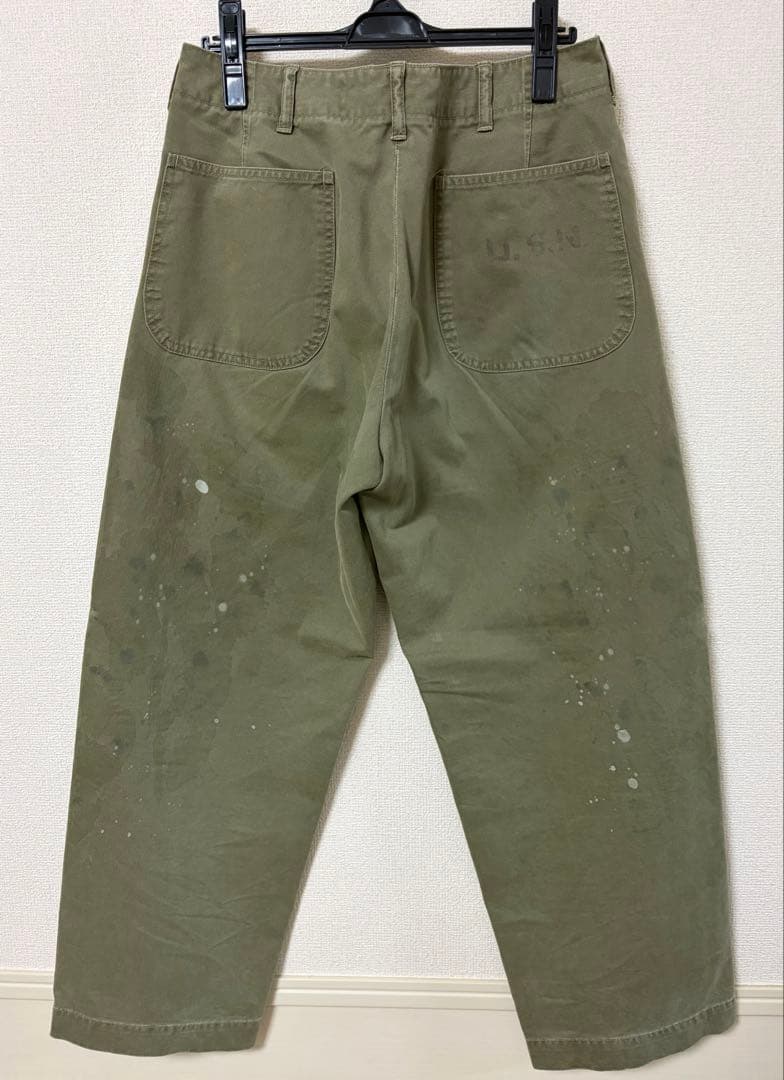 パンツ BOWWOW USN N-3 TWILL TROUSERS