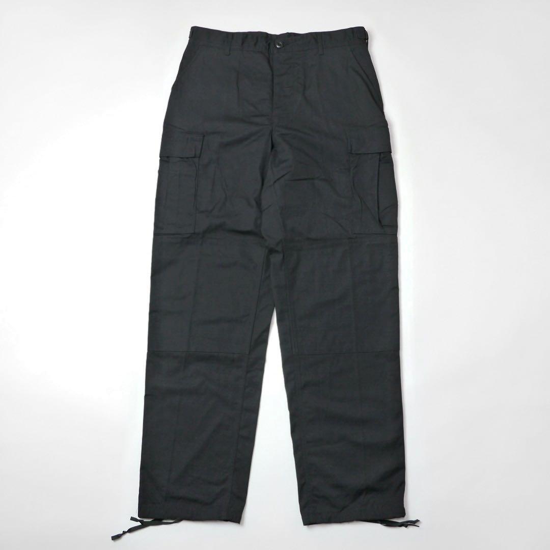 デッド90sビンテージBLACK 357 BDUミリタリー カーゴパンツ黒Mレア