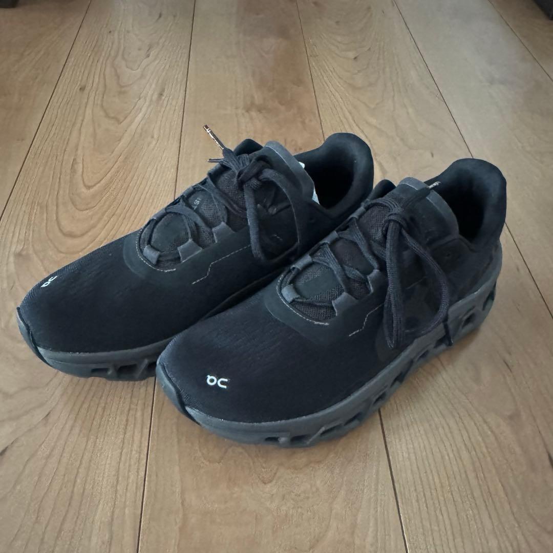 On Cloudmonster レディース　黒　25cm ブラックマグネット