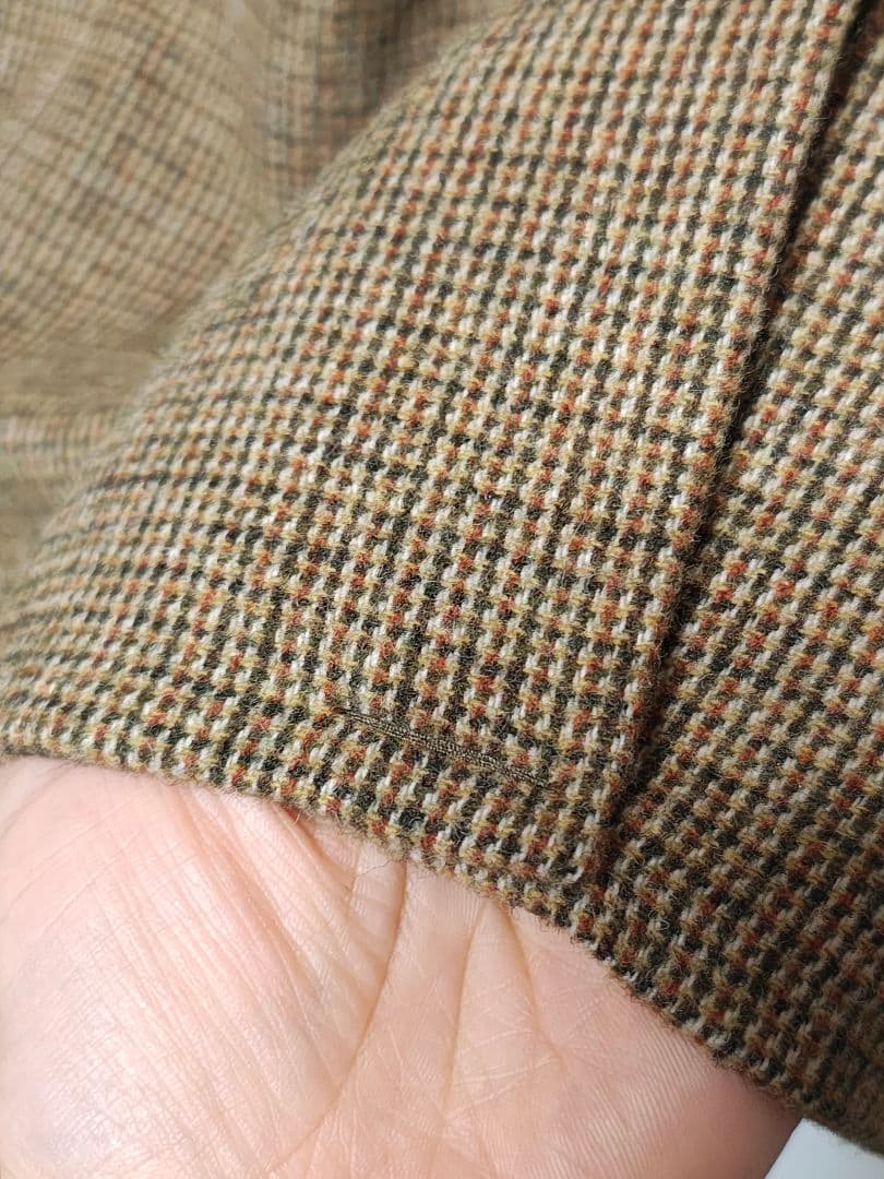 【なつこ様】etre tokyoチェックツィードテーラージャケットS