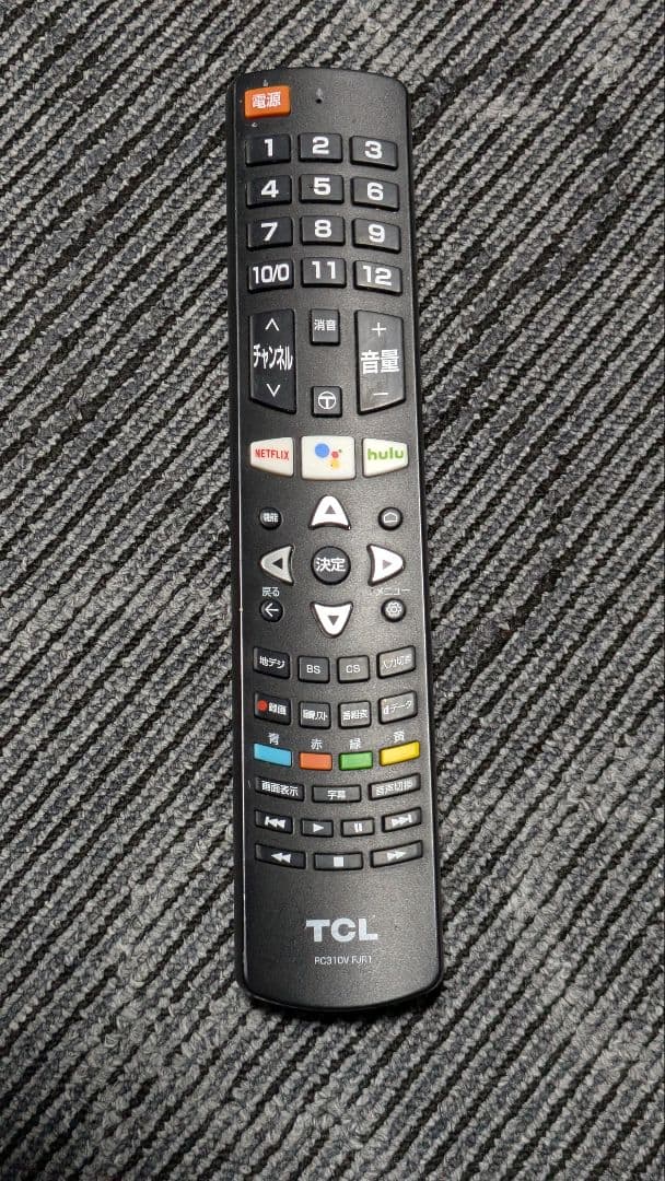 TCL 43P8B Android TV 2020年製　液晶テレビ