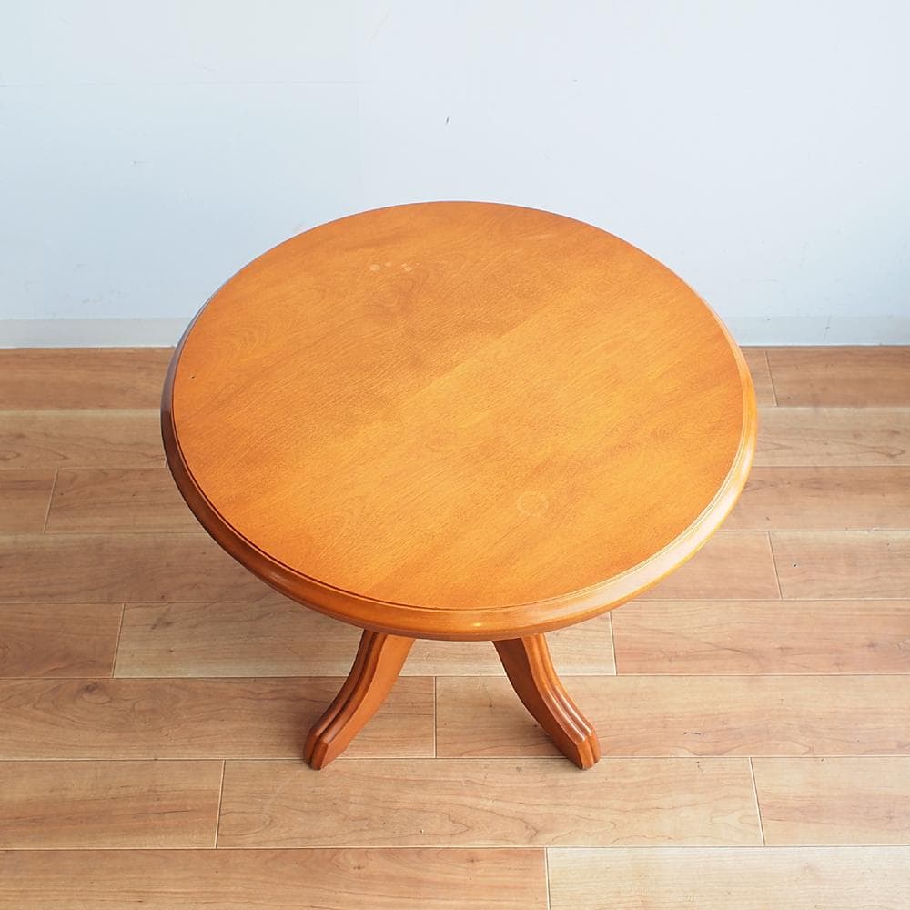 横浜ダニエル ラウンド サイドテーブル 直径60cm クラシック家具