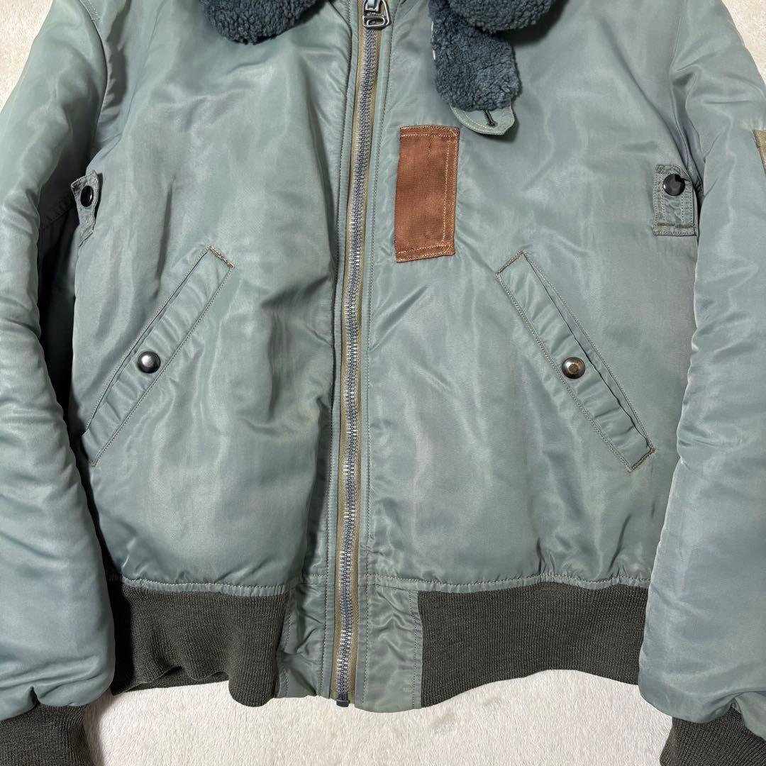 バズリクソンズ B-15D サイズ40 クラウンジップ　セージグリーン