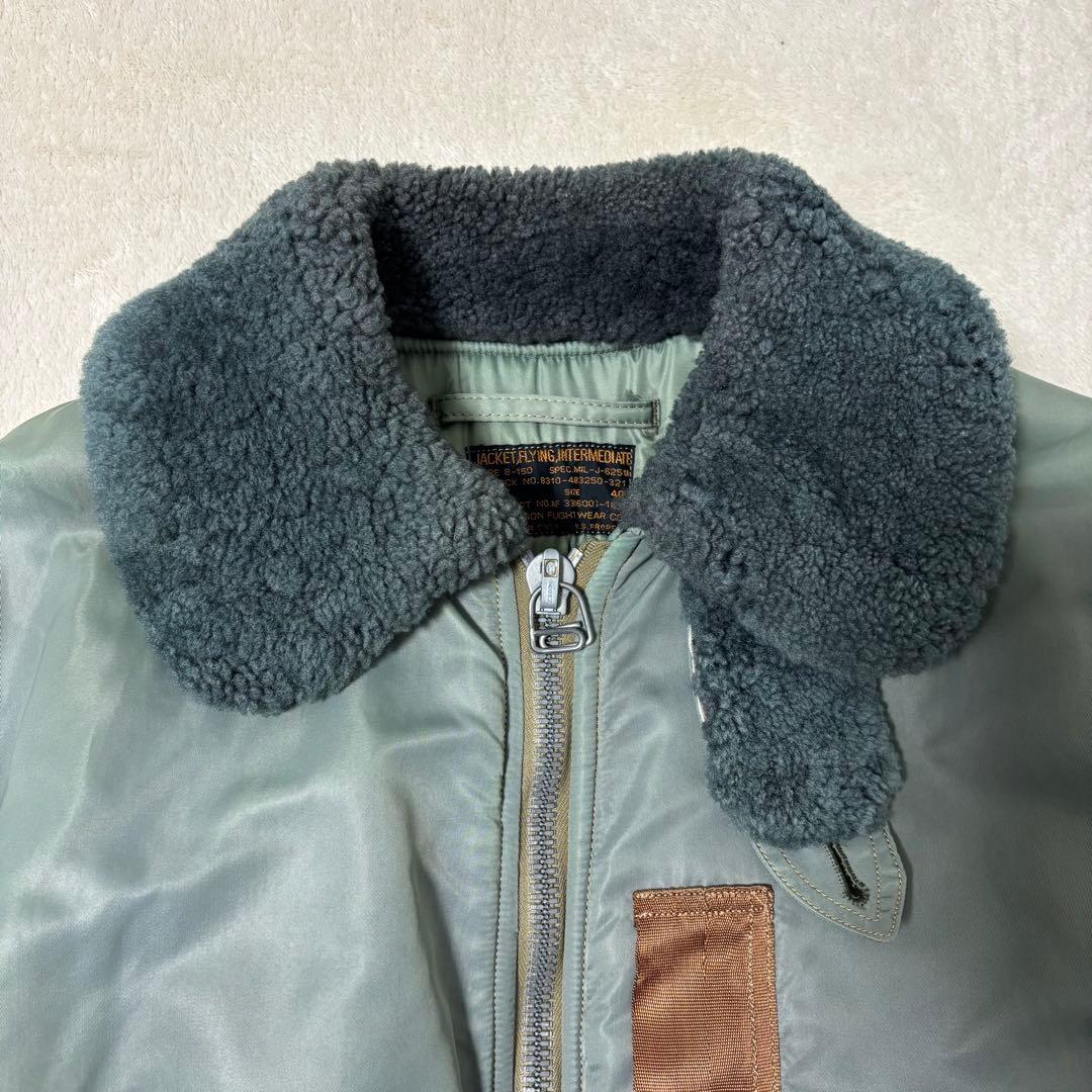 バズリクソンズ B-15D サイズ40 クラウンジップ　セージグリーン