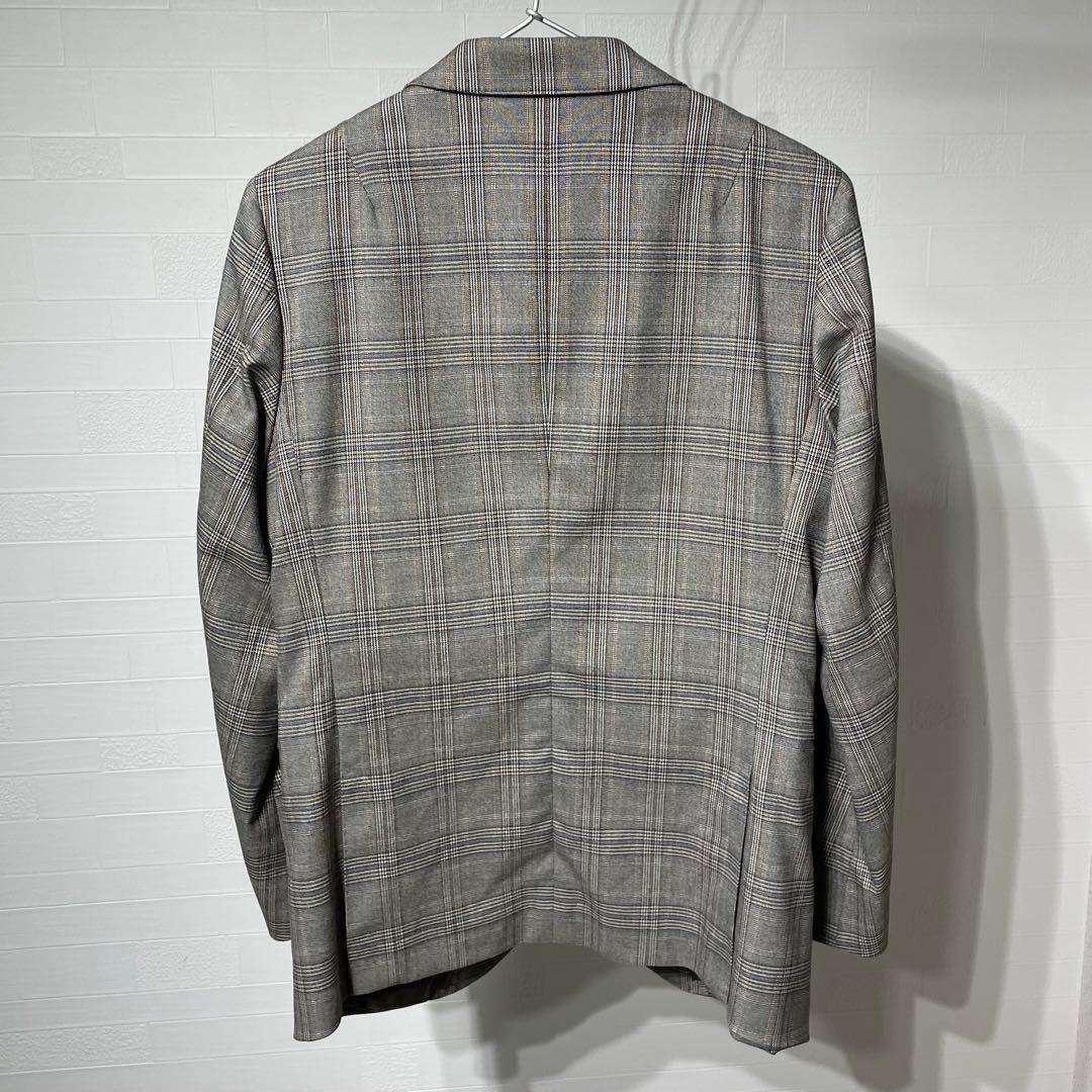 美品　ドレステリア　ストレッチ　セットアップスーツ　グレンチェック