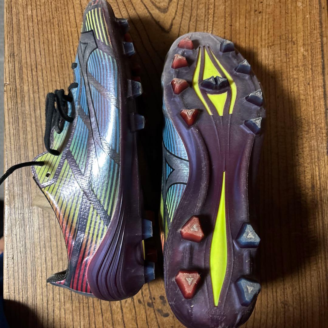 Mizuno サッカーシューズ スパイク レインボー限定色