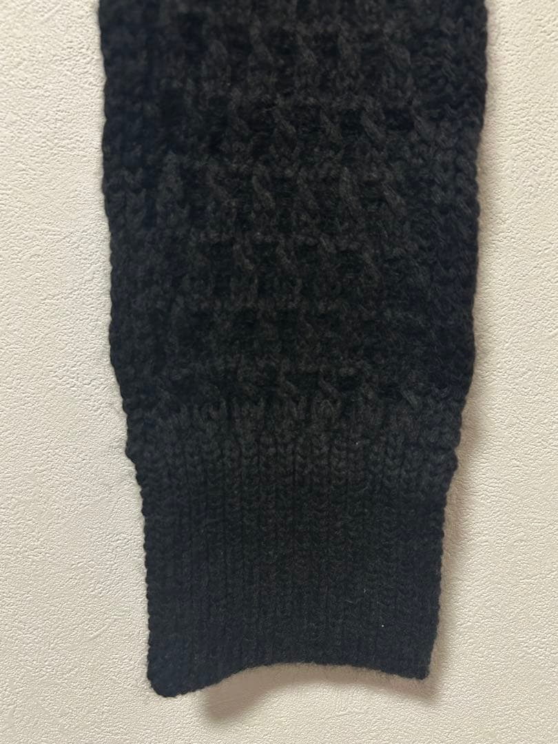 MAISON MARTIN MARGIELA ケーブルニットマフラー