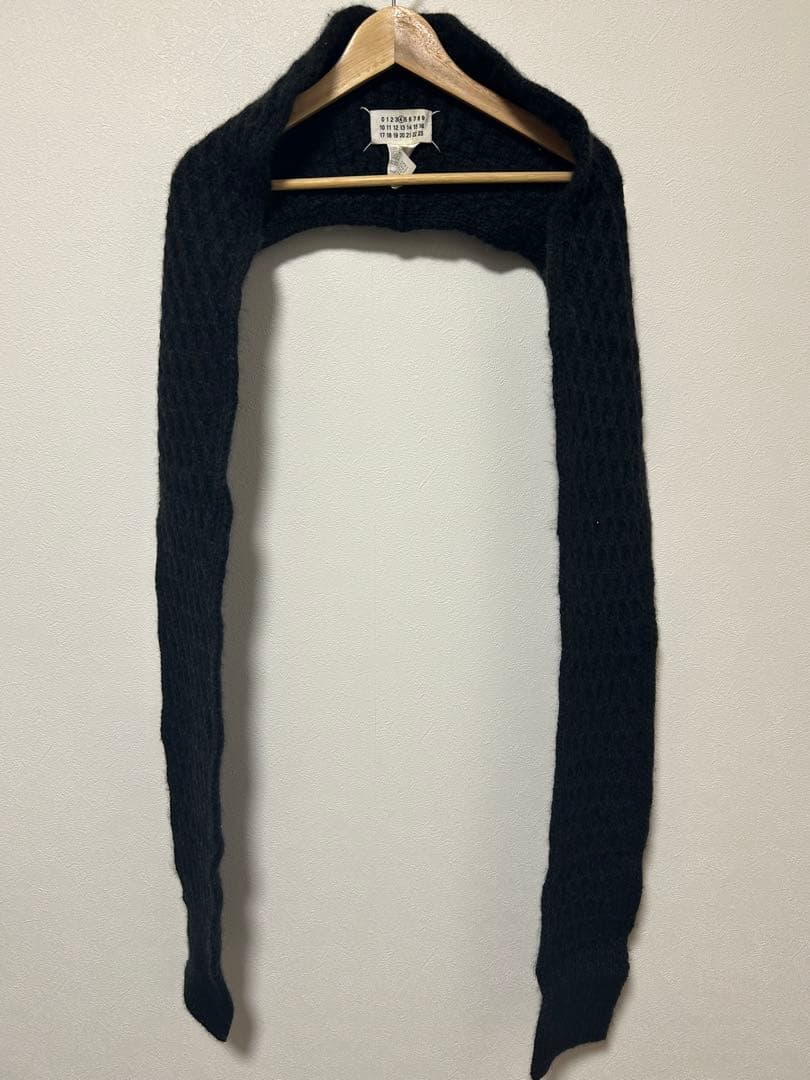 MAISON MARTIN MARGIELA ケーブルニットマフラー