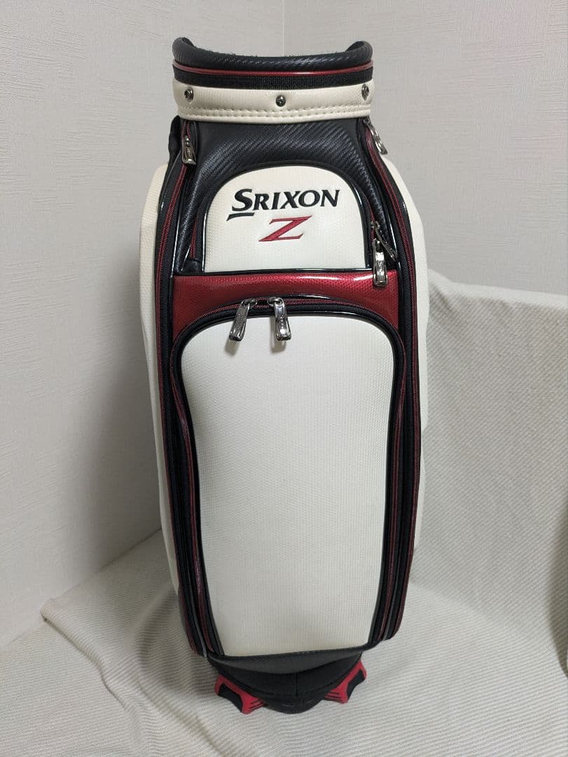 Srixon Z キャディバッグ ホワイト/ブラック
