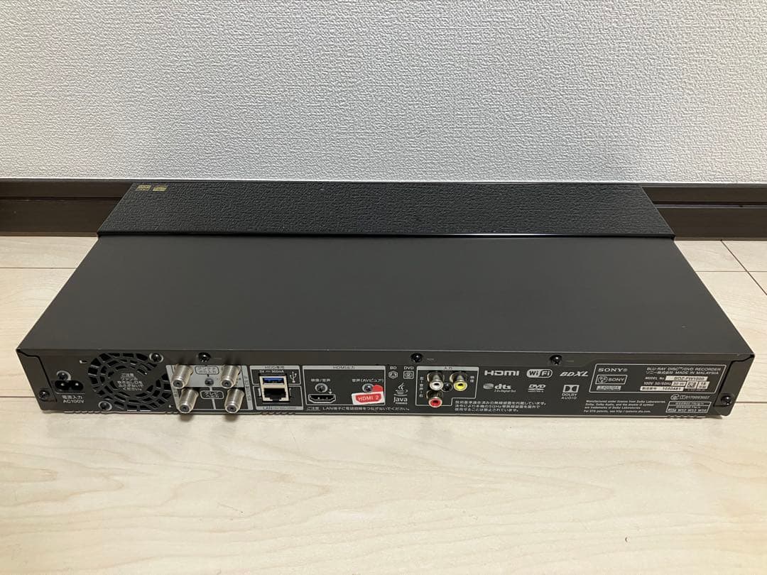 BDZ-FW1000 動作品　電源コード付き