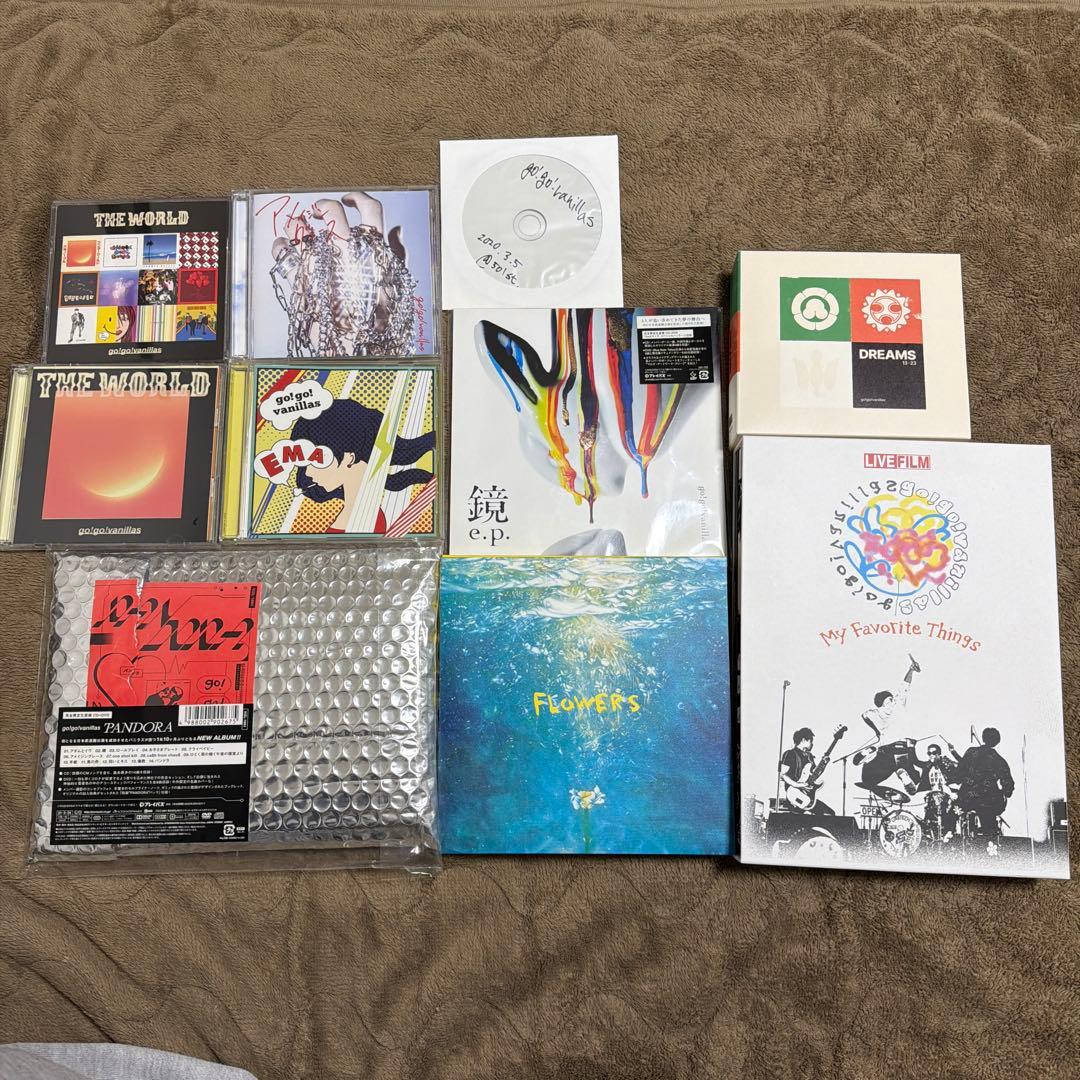 go!go! vanillas CD DVD セット　まとめ売り