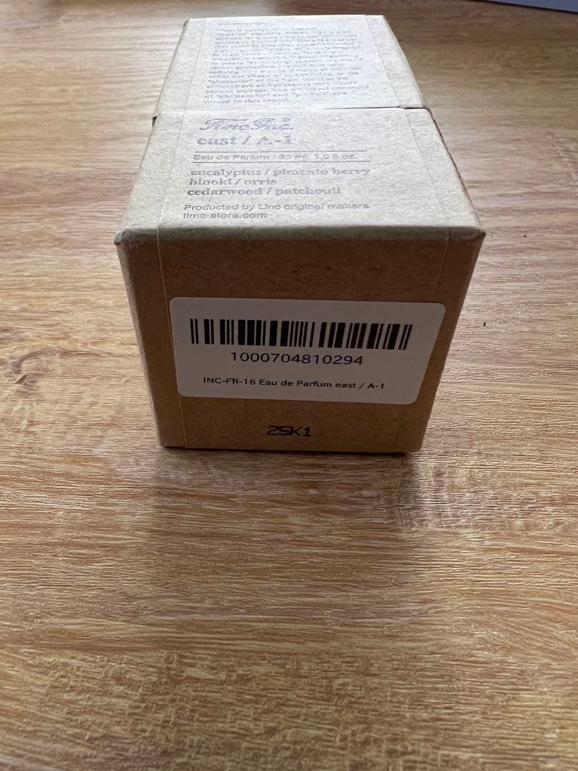 Timc Inc. east / A-1 30ml 香水　オードパルファン