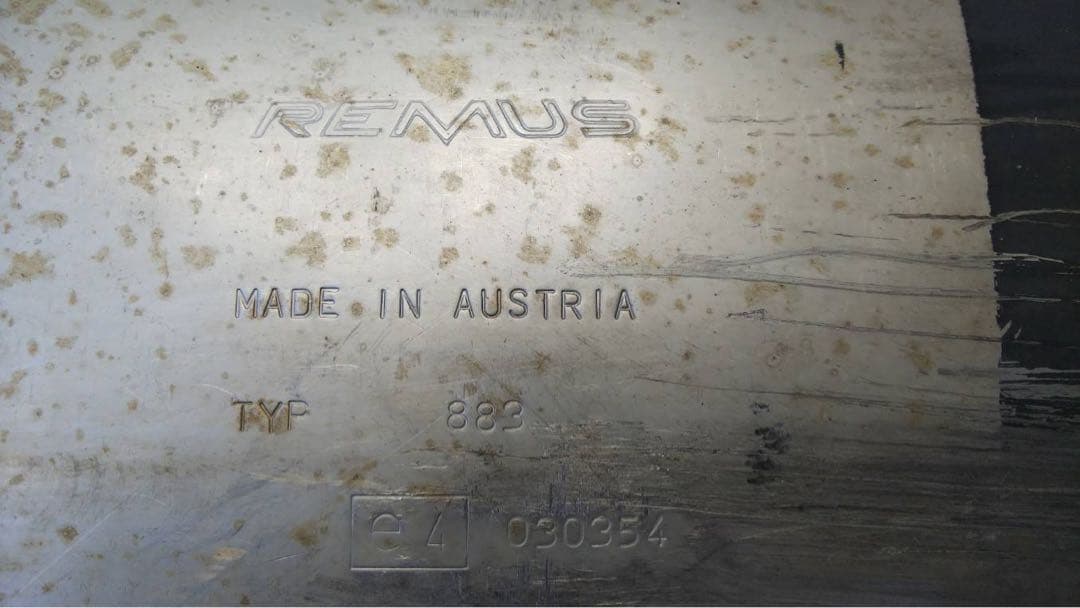 スバル トラヴィック XM220 ザフィーラー 用 レムス スポーツマフラー