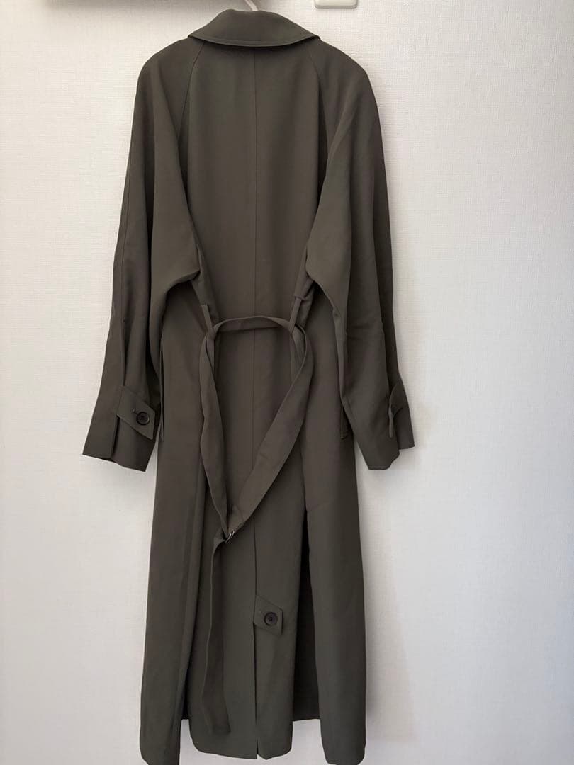 【週末限定】crewre ドレープステンカラーコートsize3