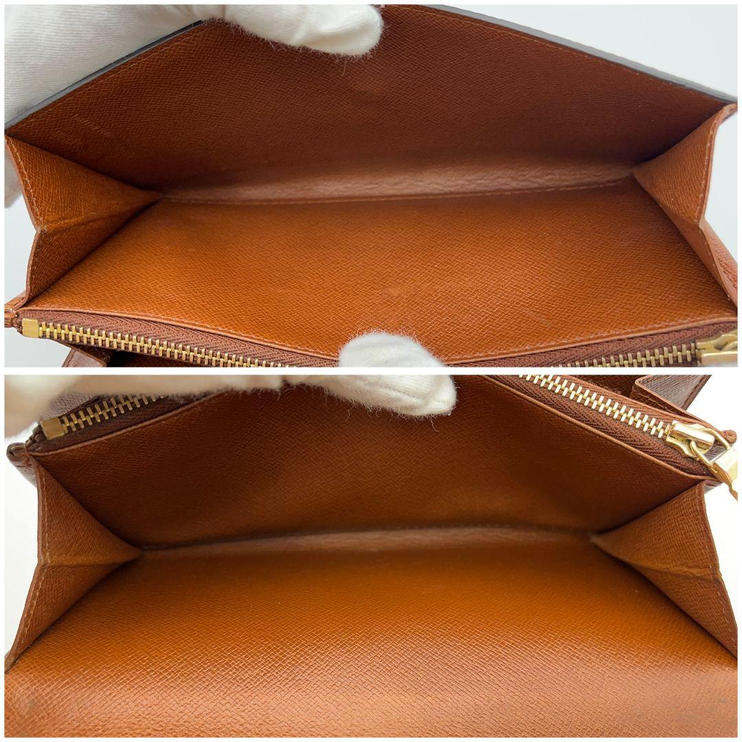 ✨極上美品✨ルイヴィトン モノグラム ポシェット ポルトモネ 旧サラ 長財布