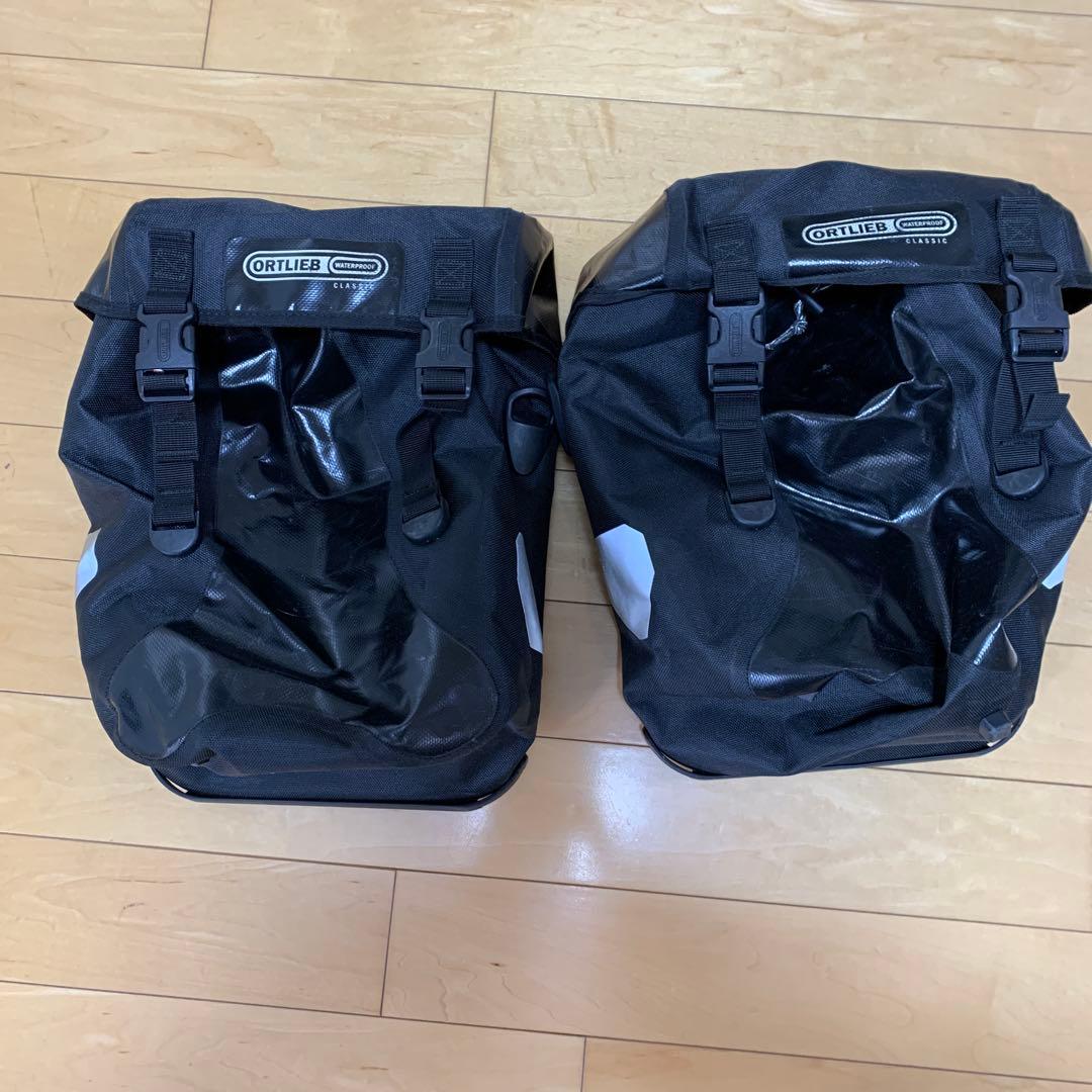 ORTLIEB 防水サドルバッグ ブラック　30L(ペア)