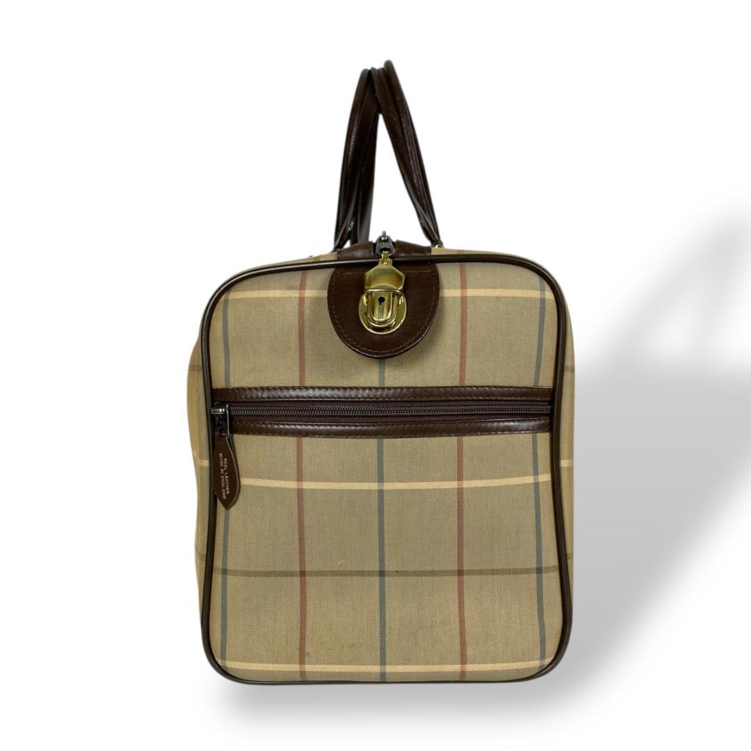 美品 バーバリーズ Burberrys ボストンバッグ 旅行カバン 大容量