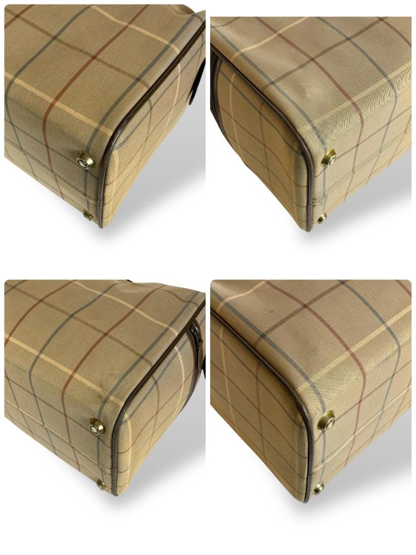 美品 バーバリーズ Burberrys ボストンバッグ 旅行カバン 大容量