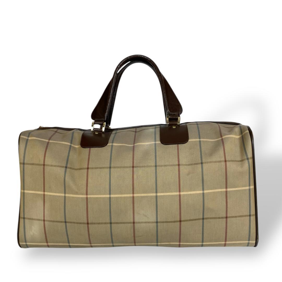 美品 バーバリーズ Burberrys ボストンバッグ 旅行カバン 大容量