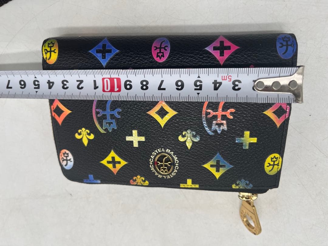 キャステルバジャック カラフル 二つ折り 財布 CASTELBAJAC サイフ