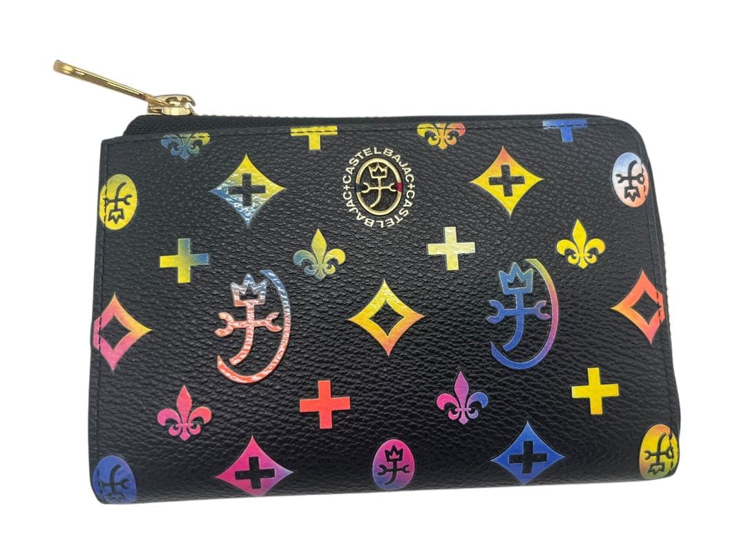 キャステルバジャック カラフル 二つ折り 財布 CASTELBAJAC サイフ
