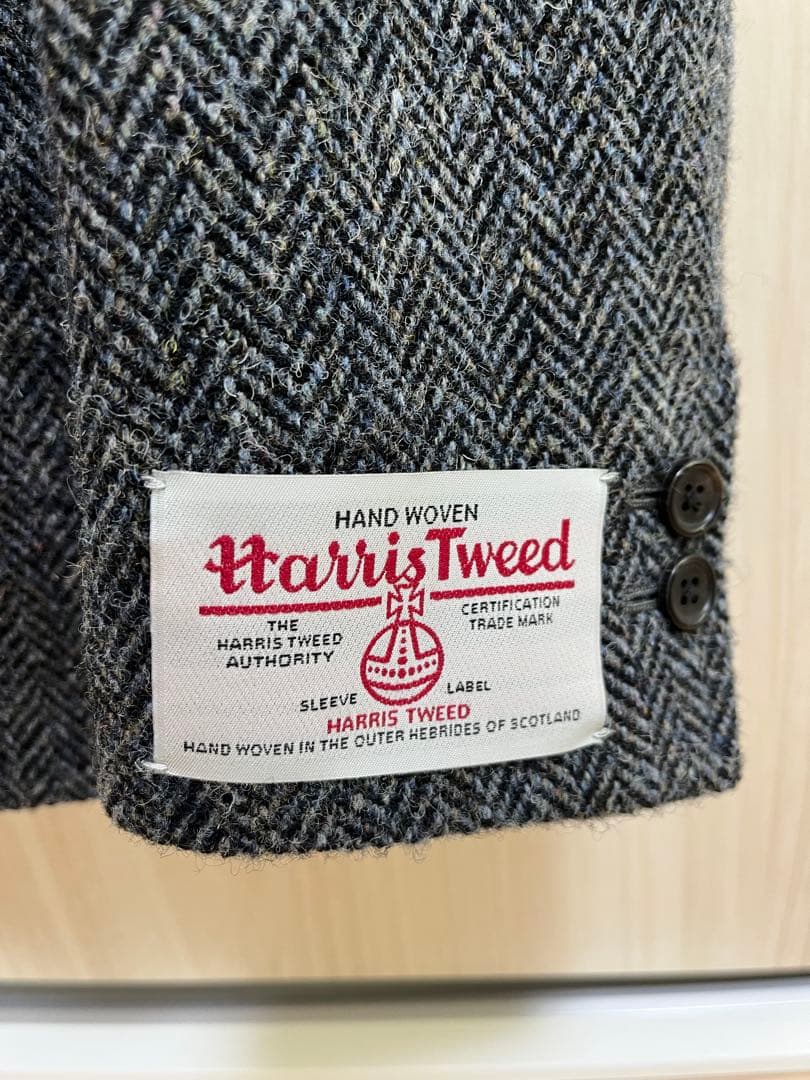 ハリスツイード × BEAUTY & YOUTH ヘリンボーン ジャケット S