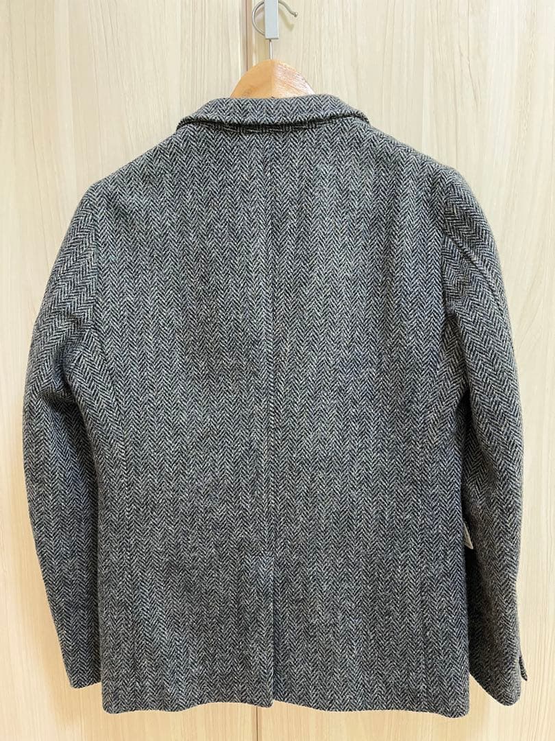 ハリスツイード × BEAUTY & YOUTH ヘリンボーン ジャケット S