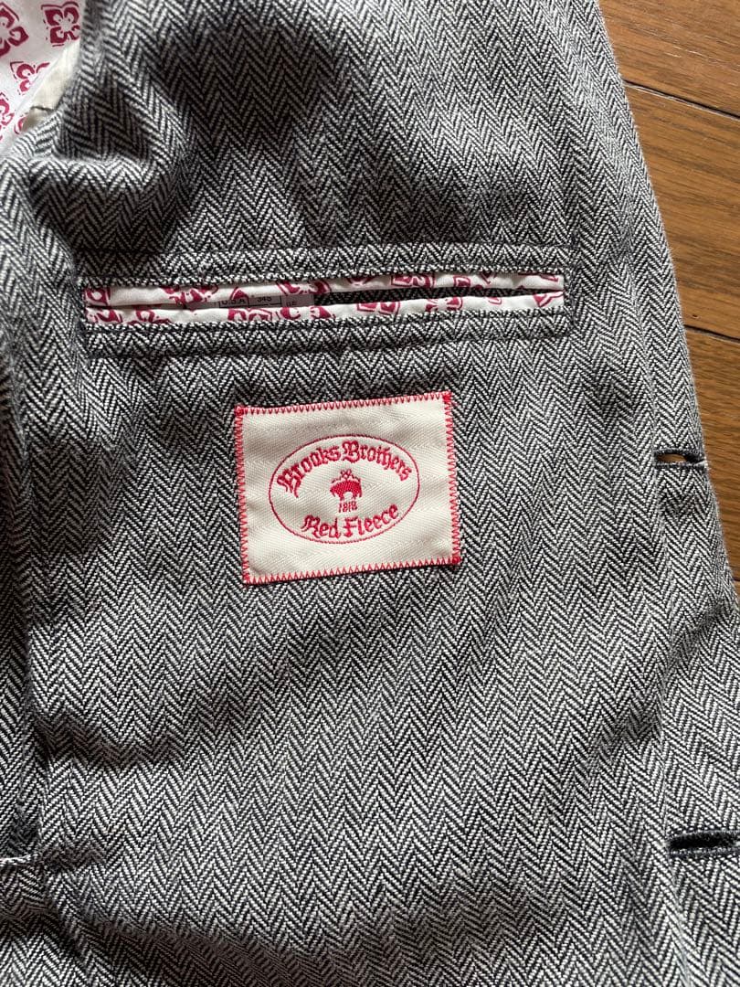 ブルックスブラザーズ スーツ ヘリンボーン