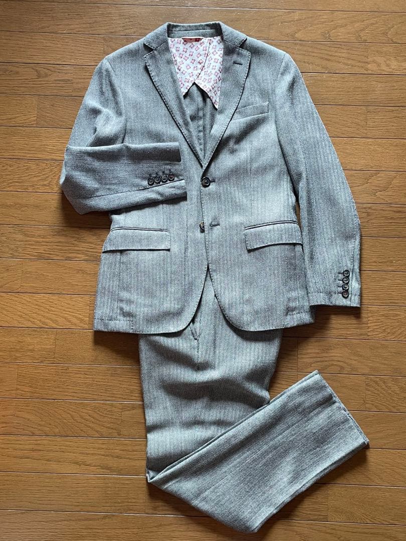 ブルックスブラザーズ スーツ ヘリンボーン