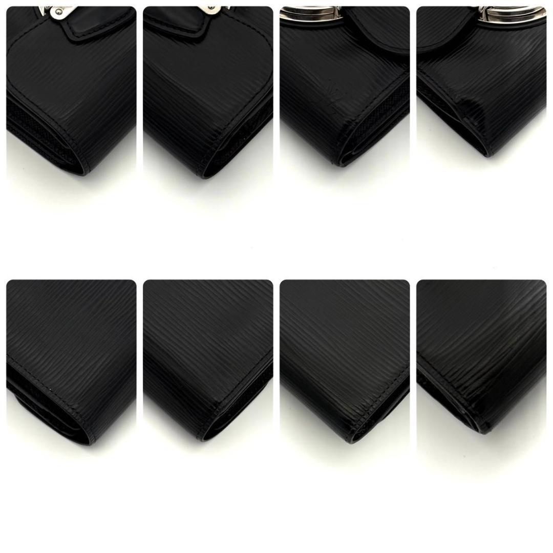 ルイヴィトン 折財布 エピ ノワール ポルトフォイユ ジョイ ブラック 2312