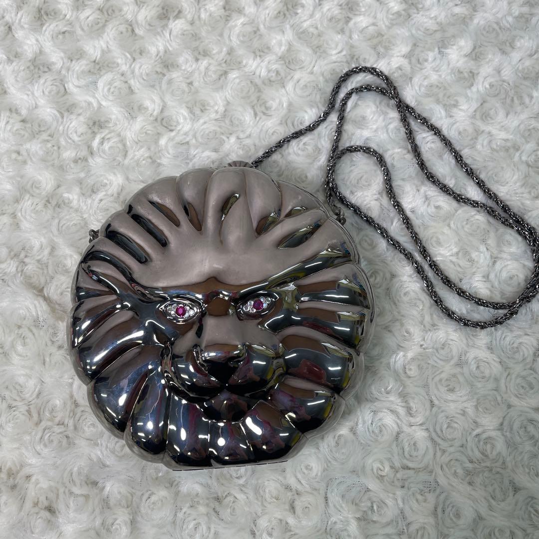 BALLYバリー　チェーンショルダーバッグ　ライオン