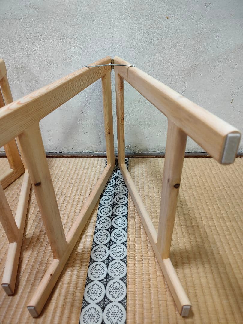 超高級　プレミアム スリム軽量琴立奏台　無垢材　日本製