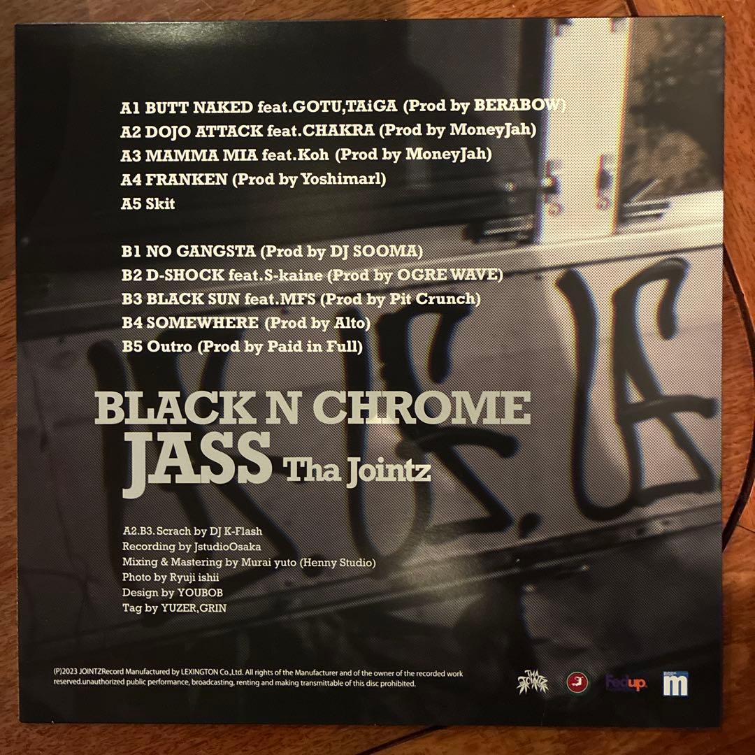 BLACK N CHROME JASS アナログレコード