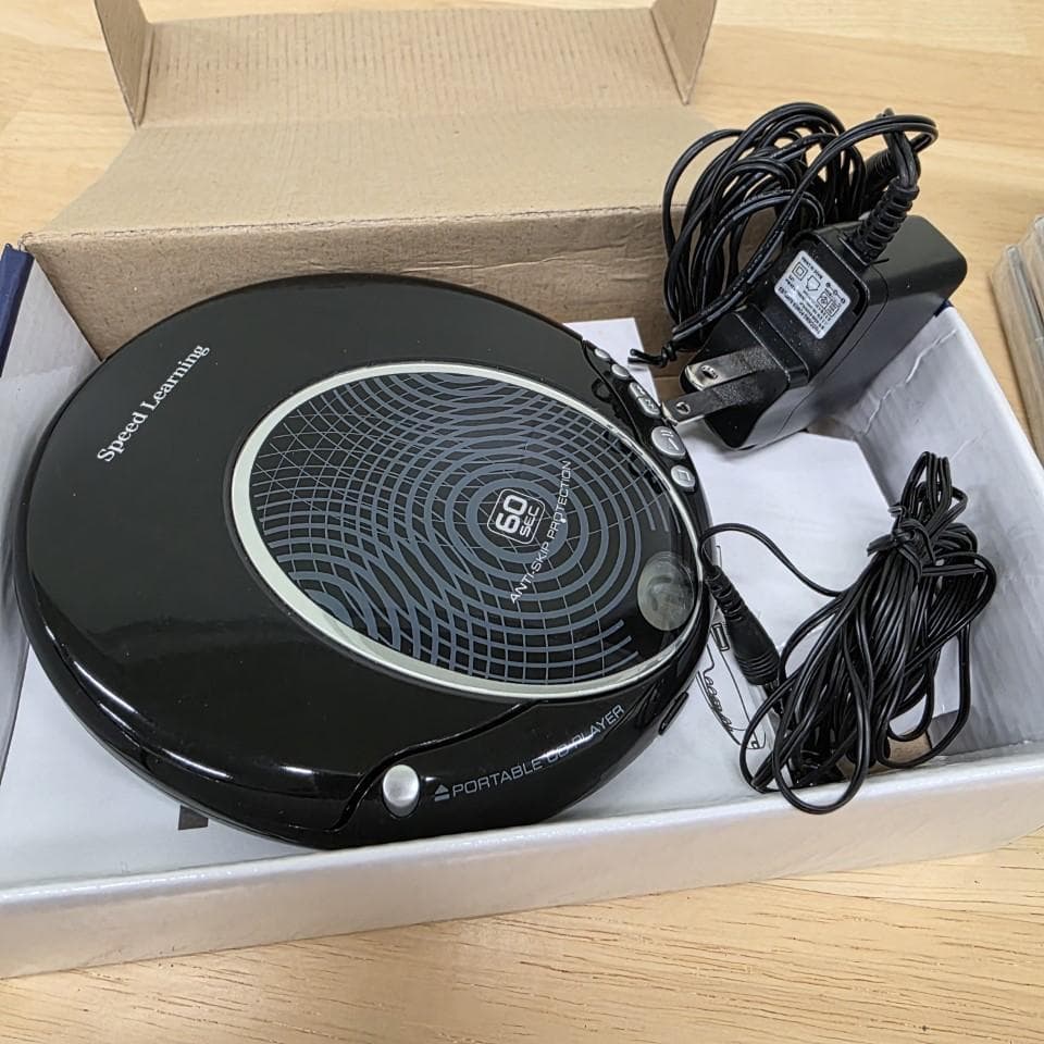 Speed Learning ポータブルCDプレーヤー CD 2巻〜12巻セット