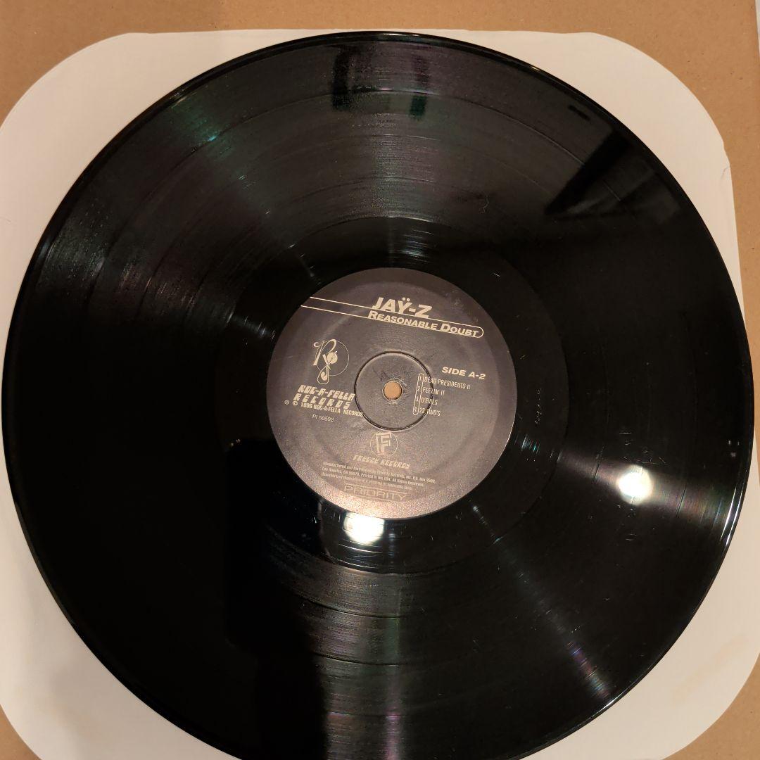 JAY-Z REASONABLE DOUBT ORIGINAL 2LP レコード