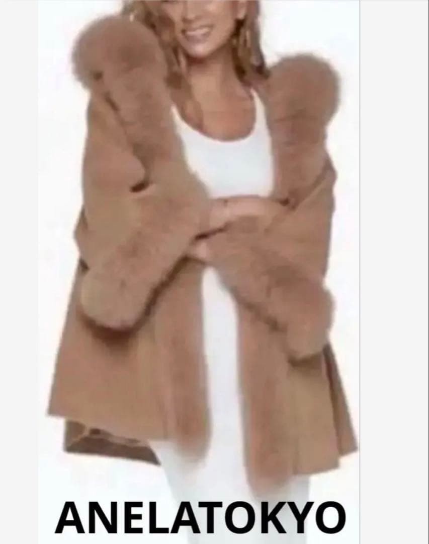 はっちゃん♡ANELATOKYOリアルフォックス本物ファー