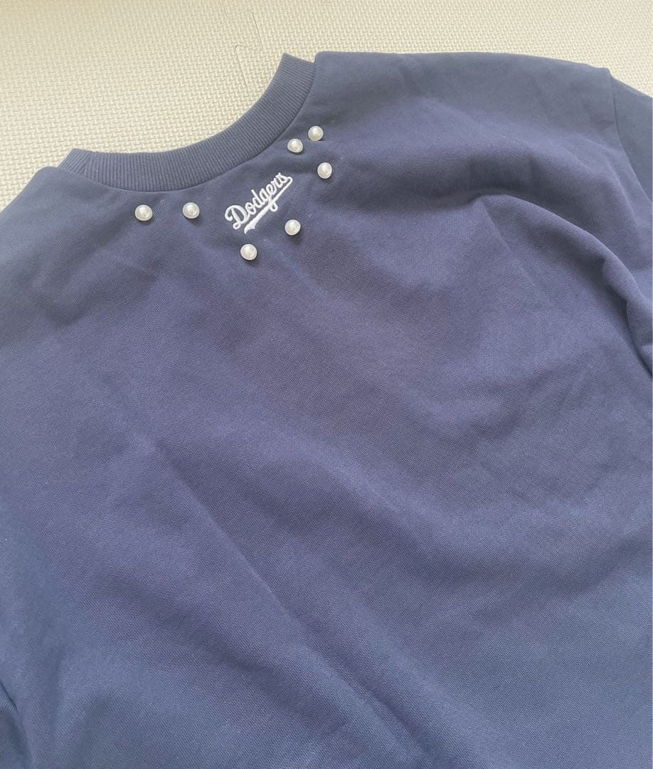 ◉在庫処分価格❗️CADUNE<MLB別注>パールスウェット