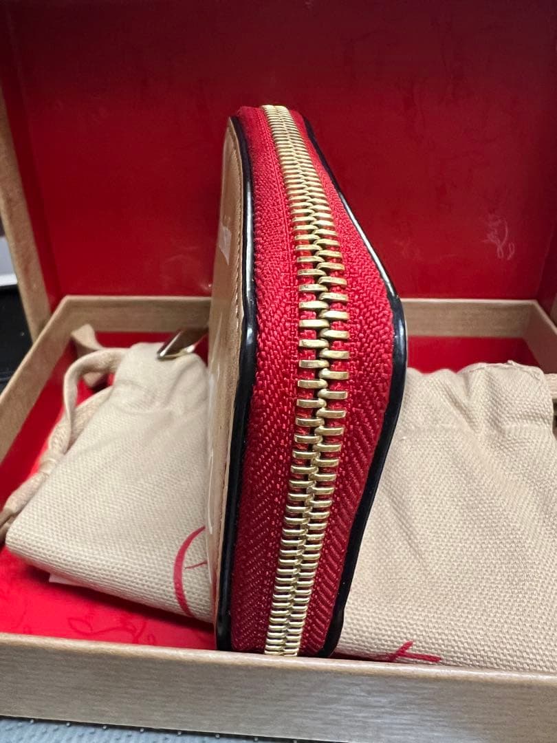 Christian Louboutin ケース ベージュ/レッド