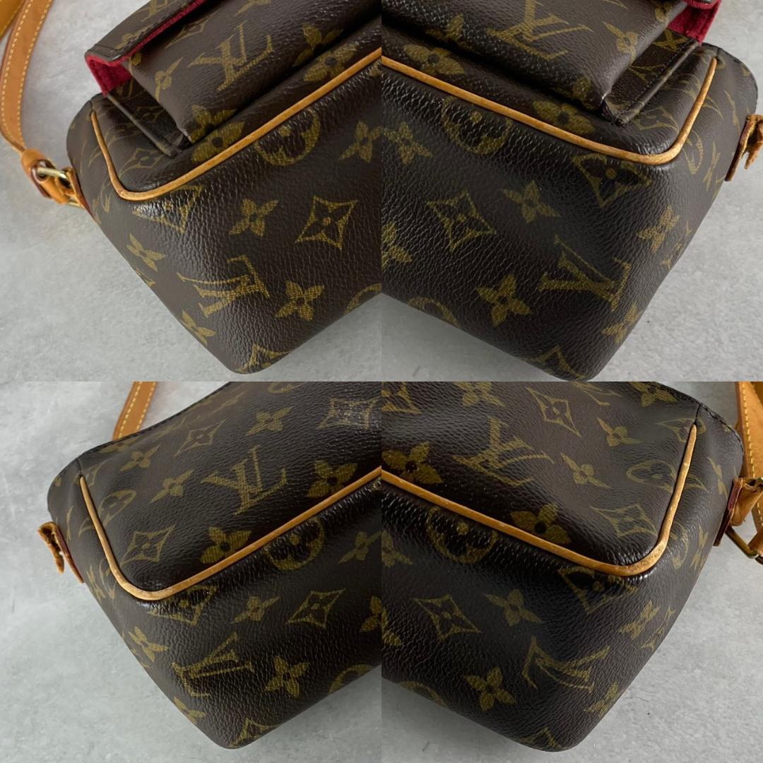 訳あり美品 ルイヴィトン ショルダーバッグ ヴィバシテ モノグラム M51165