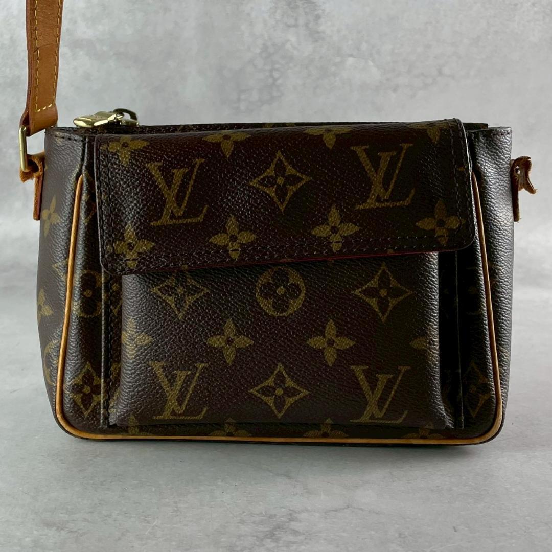 訳あり美品 ルイヴィトン ショルダーバッグ ヴィバシテ モノグラム M51165